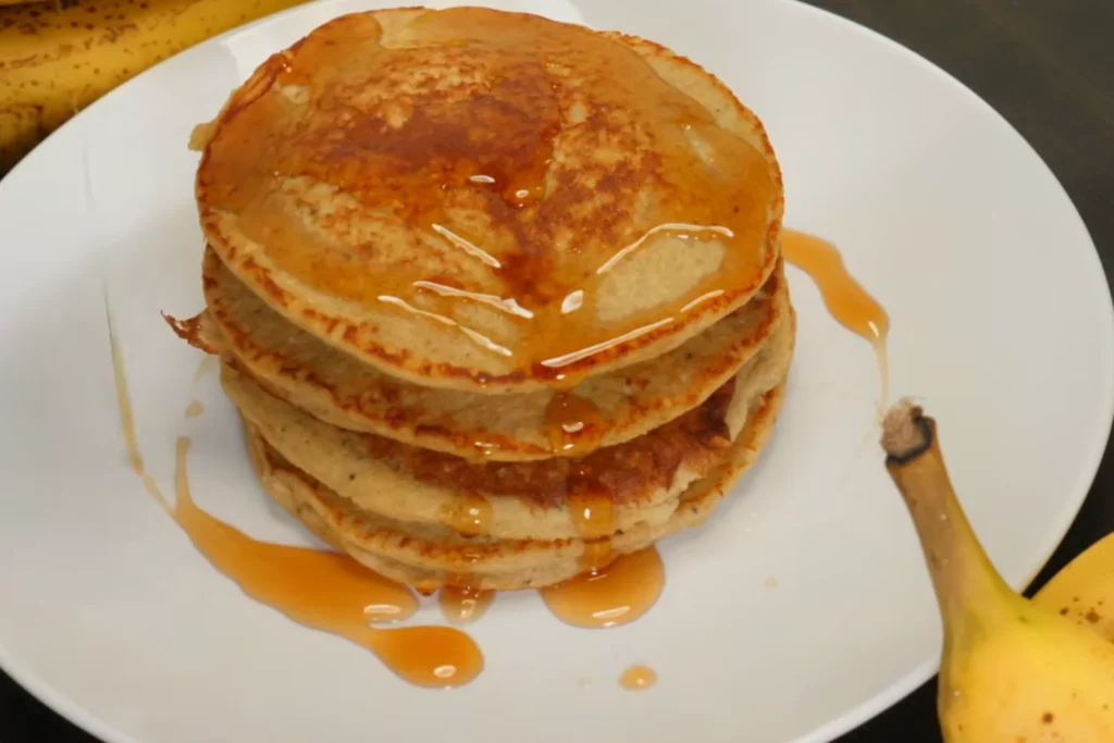 Healthy banana oat pancakes for picky eaters and healthy meal prep ideas for picky eaters breakfast recipe