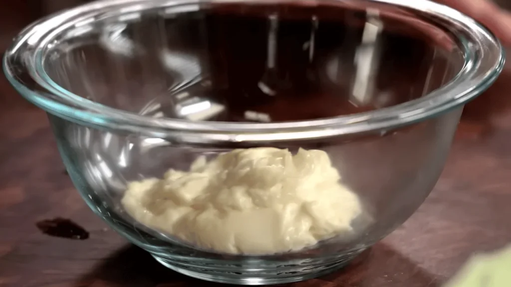 Seasoned chicken mixture in a bowl prepared for a homemade McChicken Burger Recipe