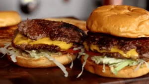 McChicken Burger Recipe with crispy chicken patties, shredded lettuce, and soft burger buns