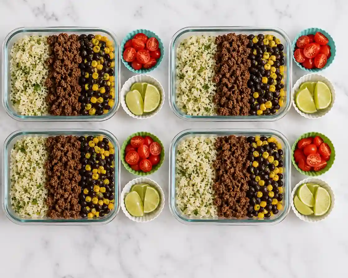 easy ground beef taco bowl recipe