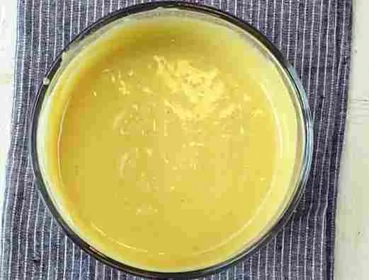 Chilling the homemade Chick-fil-A Sauce Copycat Recipe in the fridge